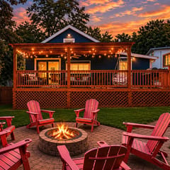 Boho Bungalow, pet friendly house walk to downtown